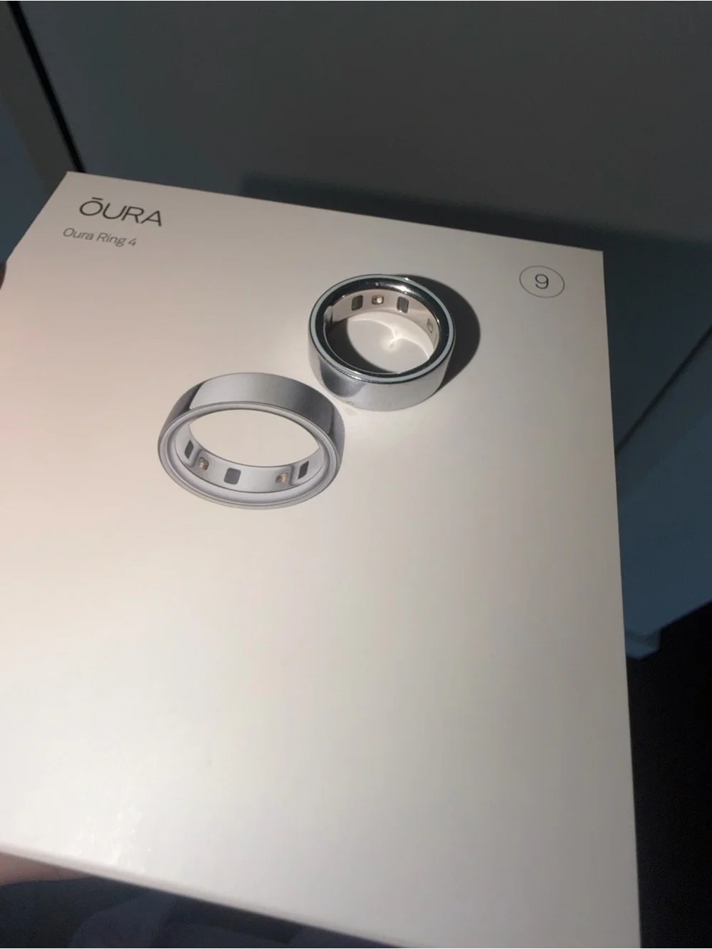Oura Ring 4 White / Silver
